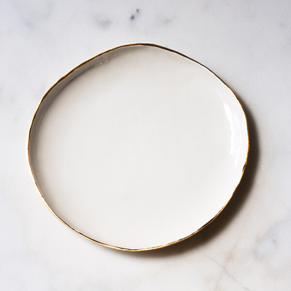 Organic shaped tableware by Suite One Studio